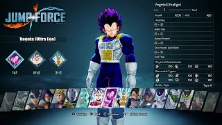 Jump Force - New Ultra Ego Vegeta Character Update! (MOD Gameplay)