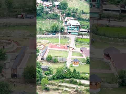 Beautiful View Of Zero Line On Keran Valley Azad Kashmir LOC Pakistan Kashmirtourism