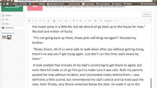 Creating a Writing Portfolio