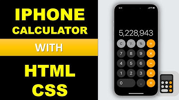 Build an IPHONE Calculator using HTML, CSS and JavaScript