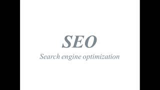 SEO (Search engine optimization) شرح نظري ل تحسين محركات البحث