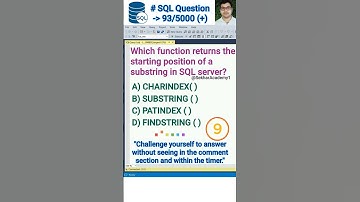 SQL Quiz 93 || #shorts #ytshorts #youtubeshorts #sql #interview #reels #mysql #top @SekharAcademy1