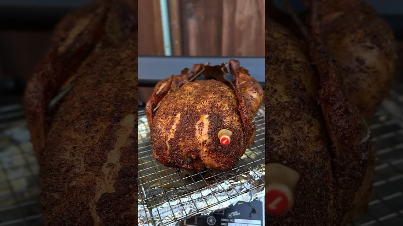 Tastiest Wood Pellet Smoked Chicken With Plummond Wood Pellets! Almond