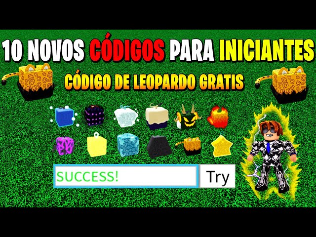 CORRE!! 3 CODE BELI + CÓDIGO DA FRUTA LEOPARDO NO BLOX FRUITS (roblox) 