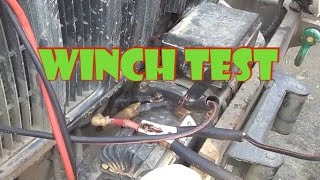 Winch Motor Test