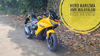 Hero Karizma XMR Malayalam Ride Review | Yellow colour | Specifications