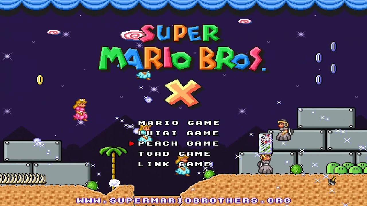 Super Mario Bros X Download