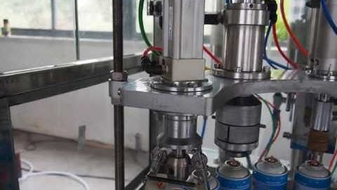 Automatic Aerosol Spray Filling Line For Air Freshener Filling