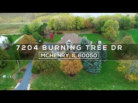 7204 Burning Tree Dr, McHenry, IL home video tour