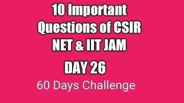 10 IMPORTANT QUESTIONS OF Linear Algebra || Day 26 || CSIR NET JRF || GATE || IIT JAM || NBHM TIFR