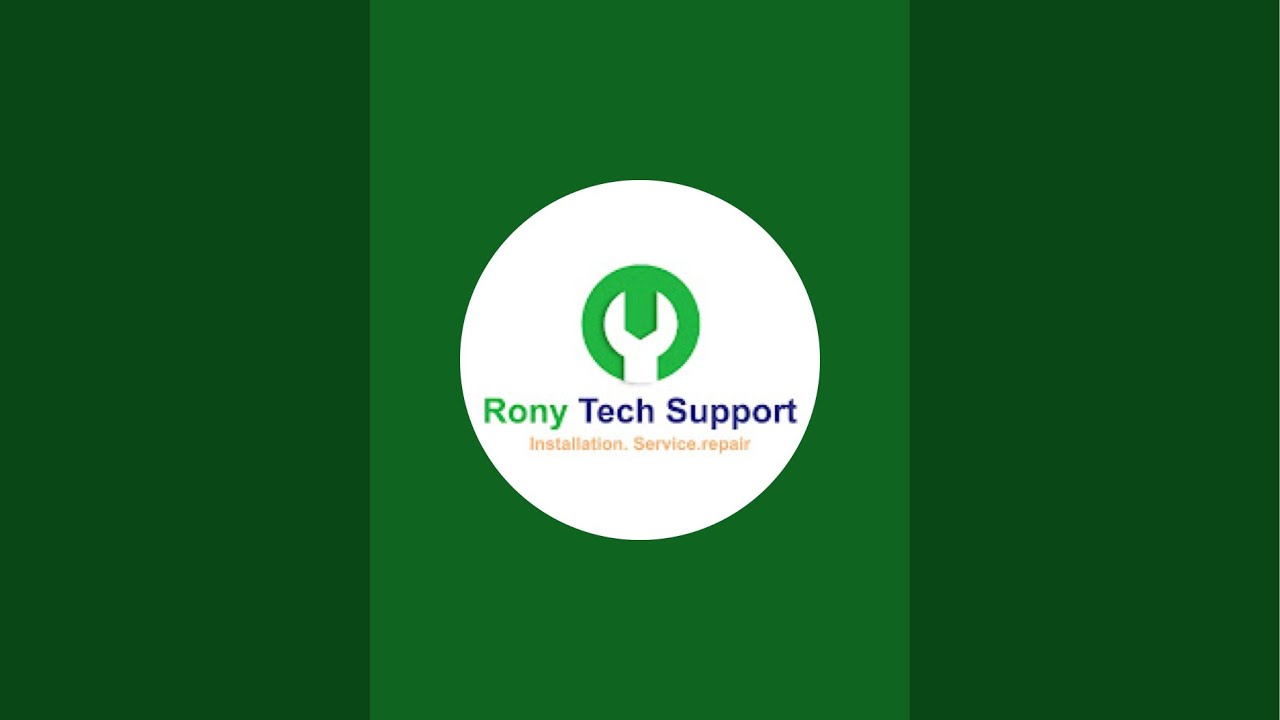 Rony Tech Support is live - YouTube