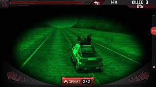 Zombies road kill 3d mission 27 zombies throwed away due to crash 6 no nitro used gameplay screenshot 5