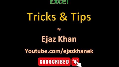 Searchable Drop Down List in Excel (Very Easy with FILTER Function)│Ejaz Khan (Urdu/Hindi)