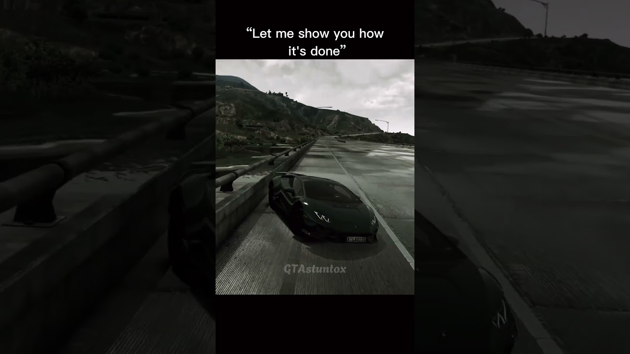 gta thug life moment......