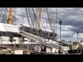 "HMS Trincomalee", A Nelson era Frigate of the Leda class "Hartlepool Historic Docks".