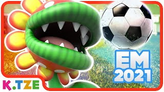 Europameisterschaft 2021 mit Pflanzen ⚽️ Super Mario Odyssey & Charged Football | Story