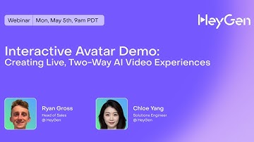 Interactive Avatar Demo: Creating Live, Two-Way AI Video Experiences