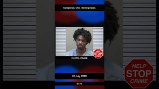 Montgomery, Ohio Booking Records - 01 July 2026