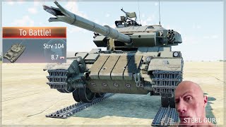 [STOCK] Strv 104 GRIND Experience 💀💀💀 The WORST STOCK tank in game (I'm not jok)