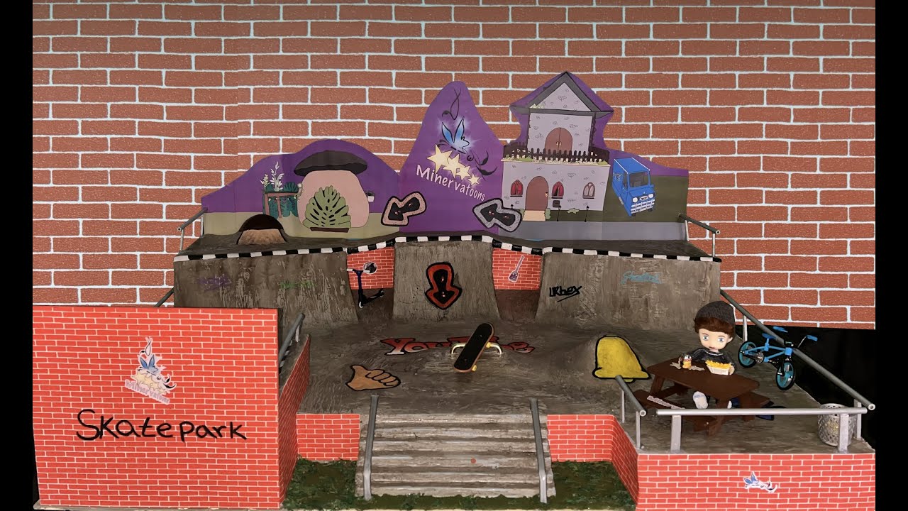 FingerSkateboard Skatepark selber bauen YouTube