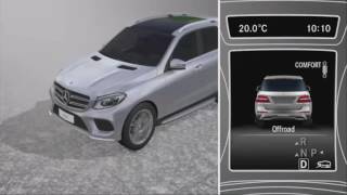 Программы движения W166 GLE-Class Mercedes-Benz