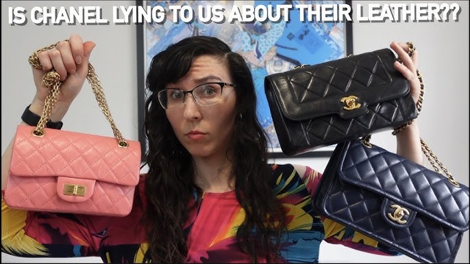 WHAT IS THE CHANEL 22 BAG REALLY MADE OF? Is it even REAL leather? Let's  take a closer look 