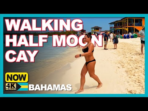 Video: Bahamalar'da Half Moon Cay
