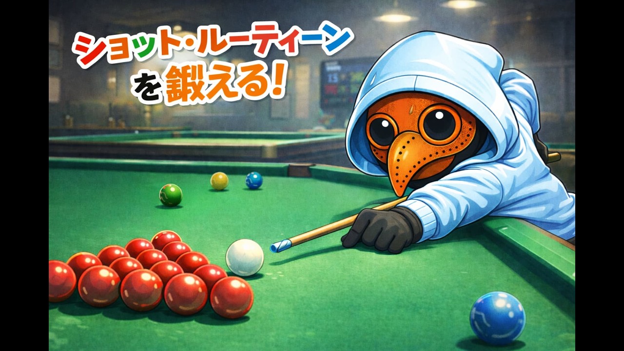 【練習動画】ルーティーンを意識して安定感アップを目指す