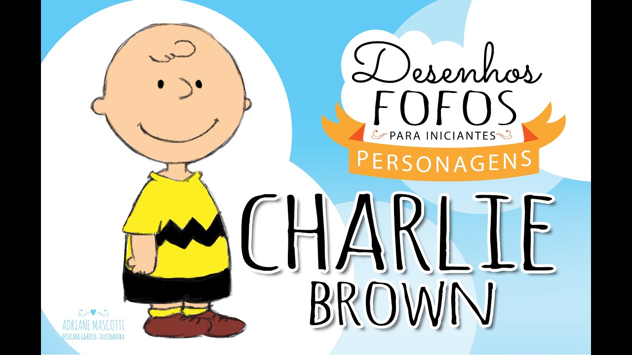 Como desenhar o Charlie Brown How to draw Charlie Brown YouTube Como desenhar o Charlie Brown How to draw Charlie Brown YouTube