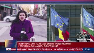 Sytuacja Na Granicy Polsko-Białoruskiej Wśród Tematów Sesji Plenarnej Parlamentu Europejskiego