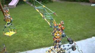 Knex Claw crane 3, moving machine ___ www.doremalen.eu