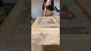 Table Top Base Leg Assembly #woodworking #wood #fyp