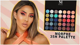 Morphe 35H Palette Review... Is It Worth The Hype? Brittanybearmakeup
