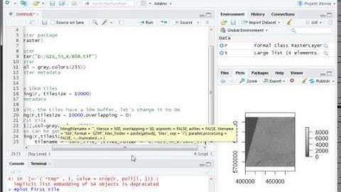 GIS in R   Raster tiling in R using Sentinel 2 data