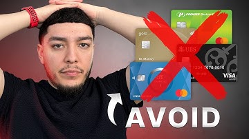 I Discovered The 5 WORST Credit Cards in 2025! (Please Avoid)