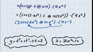 كالكولاس (١) Chain rule & implicit differentiation