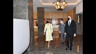 President and First Lady  attended opening of Courtyard by Marriott Baku hotel
