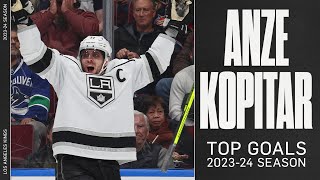 Captain Anze Kopitar's Top Goals of the Season | LA Kings 23-24 Season in Review