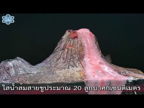 ภูเขาไฟ วิทยาศาสตร์ ม.4-6 (โลก และดาราศาสตร์)