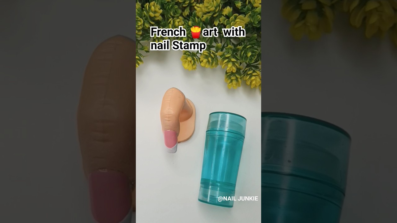 French 🍟 nail art 💅🥰