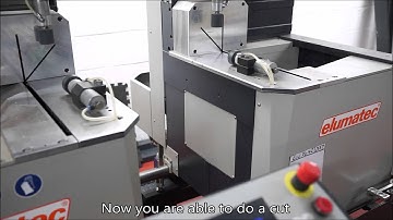 Elumatec E355 Calibration