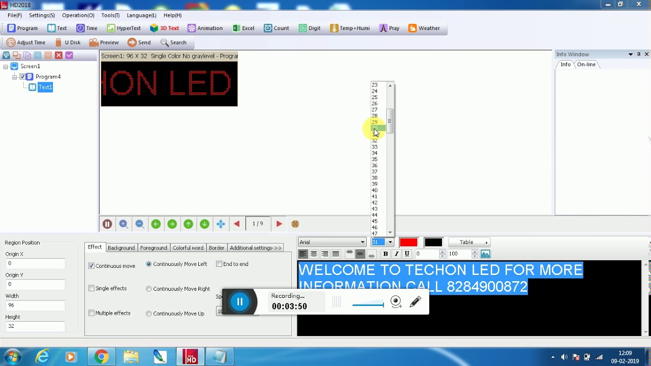 Techon Hd2018 Led Software Tutorial  hd2018tutorial hd2018  tutorial  trending  shorts