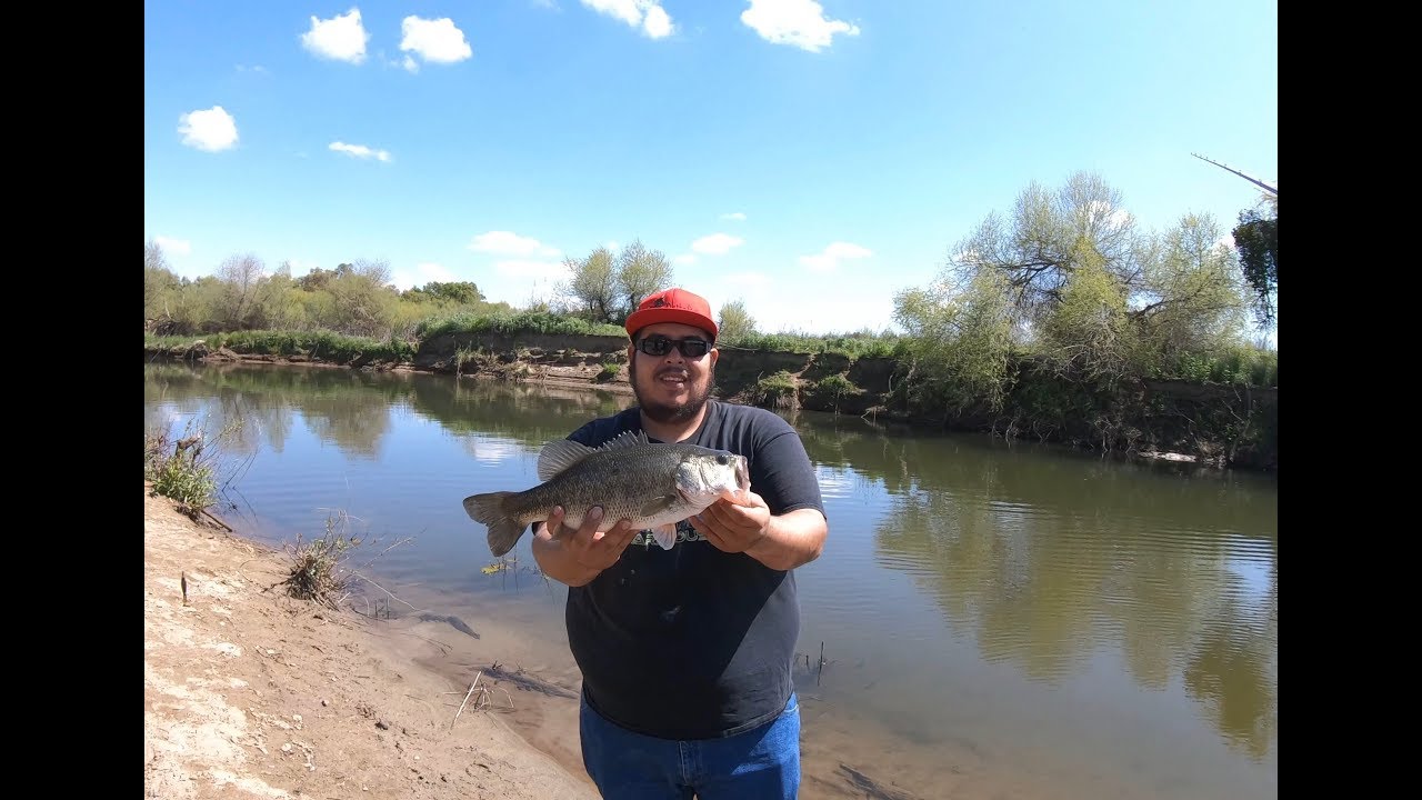 Merced River Bass Fishing - YouTube