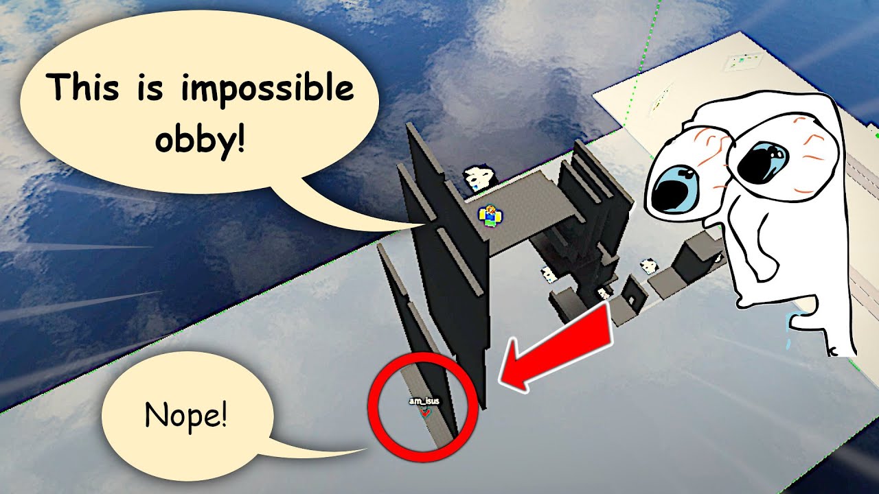 How to make an IMPOSSIBLE OBBY in Obby Creator! | Super J | Part 2 ...