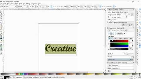 How to Weld Script Fonts in Inkscape