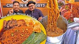 Mas Rio dan @FikriZamRi Makan Mee Wantan di Chicken Rice Guys, Shah Alam