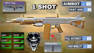 NEW "1 SHOT"  JAK 12  Gunsmith! its TAKING OVER COD Mobile in Season 10 (NEW LOADOUT)