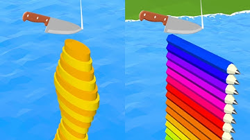 Flappy Slice! Very Satisfying And Relaxing ASMR Slicing Game