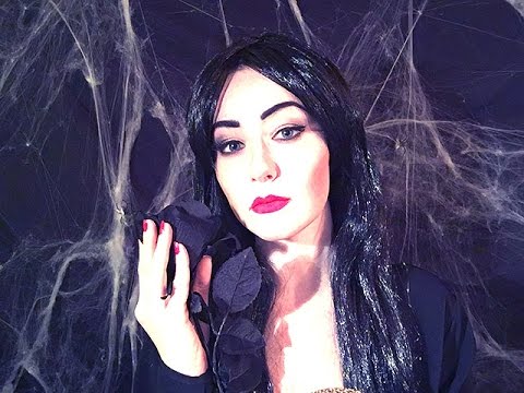 [ASMR] Pumpkin Carving With Morticia Addams | Fright Week Special