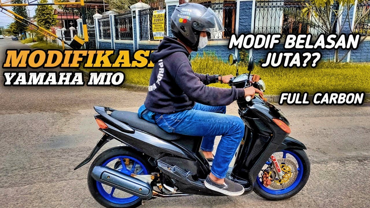 MODIFIKASI YAMAHA MIO BORE UP 130CC HARIAN L TOTAL MODIF NYAMPE BELASAN JUTA YouTube